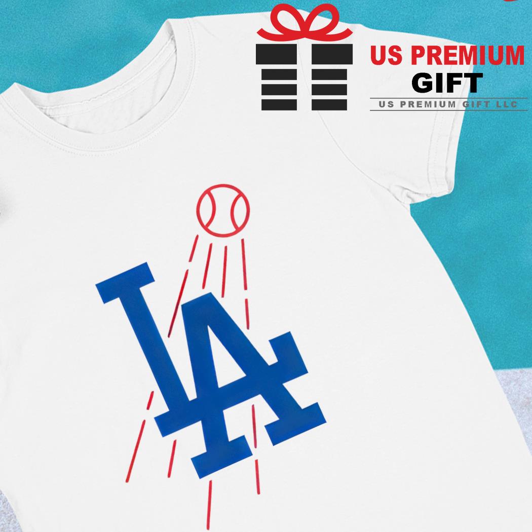 Los Angeles Dodgers LA logo T shirt