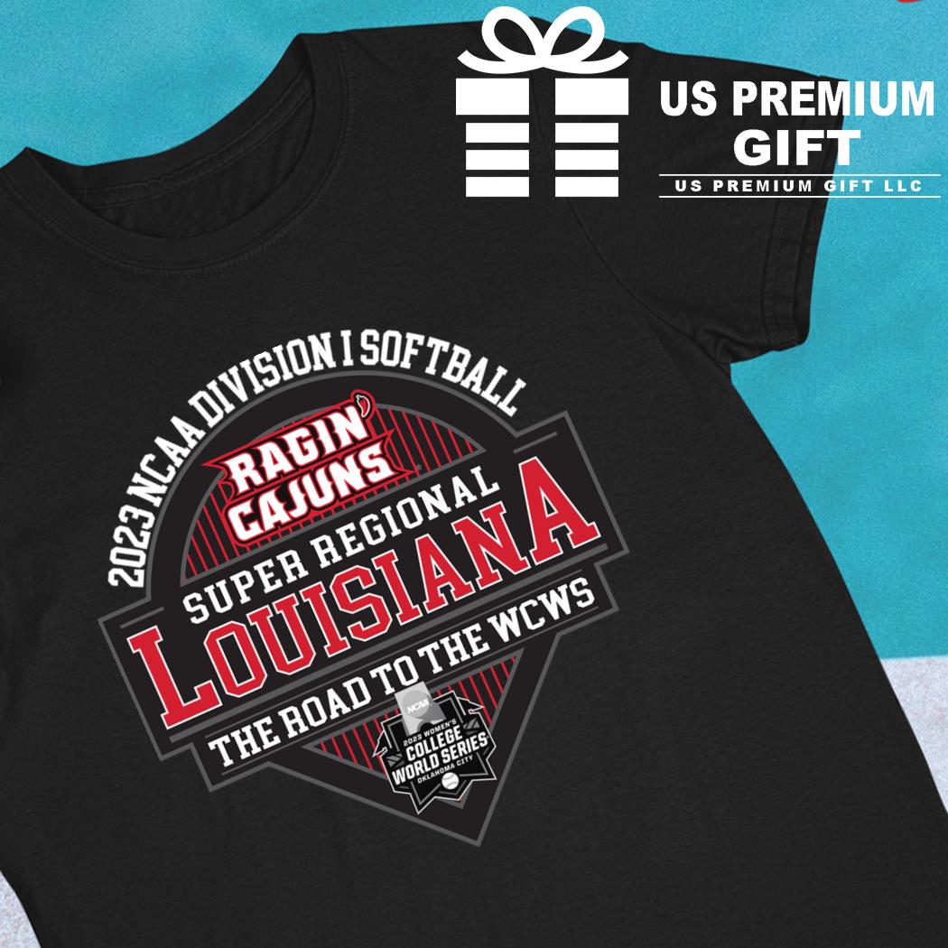 Louisiana 2023 Ncaa DI softball super regional women's College World Series  Oklahoma City logo T-shirt, hoodie, sweater, long sleeve and tank top