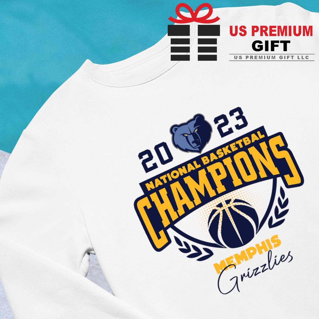 Memphis Grizzlies 2023 national basketball Champions team logo