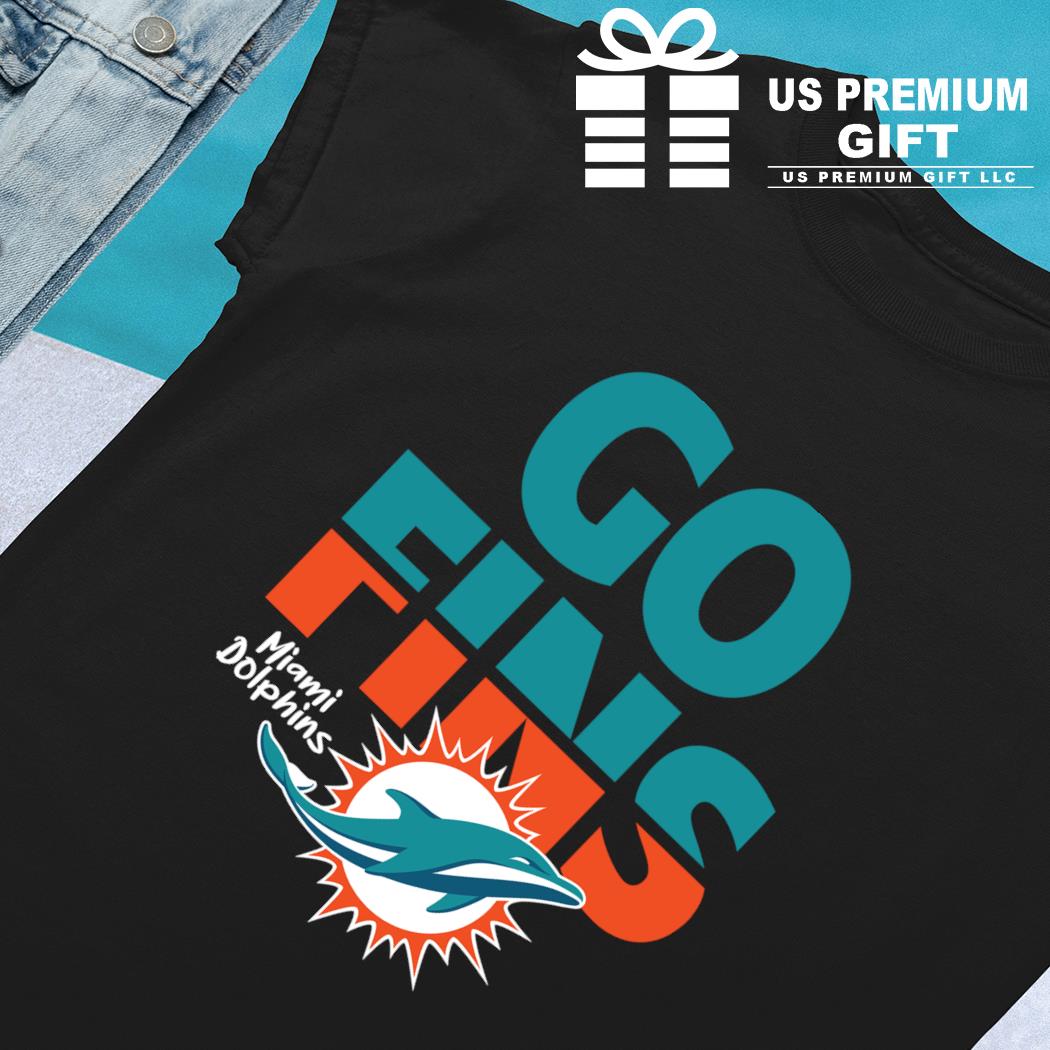 Miami Dolphins Go Fins Football T-Shirt