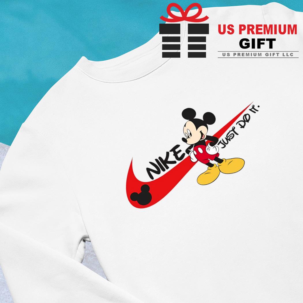 Mickey Mouse Nike just do it cartoon character shirt, hoodie
