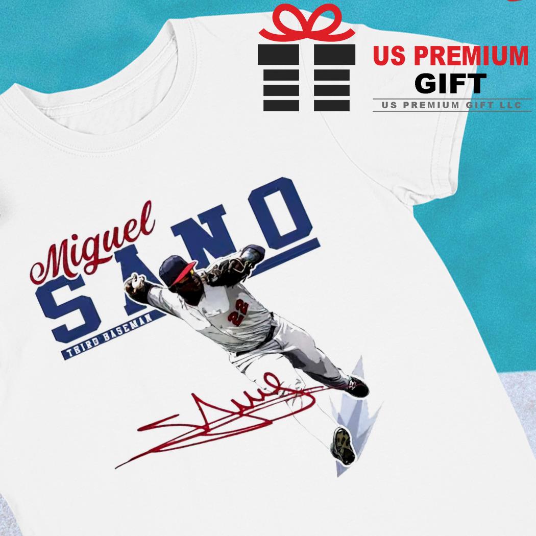 Official Miguel Sano Jersey, Miguel Sano Shirts, Baseball Apparel