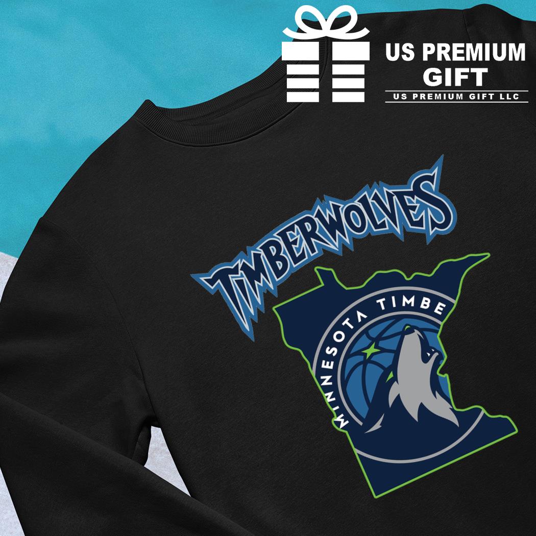 Nba Minnesota Timberwolves Retro Logo Shirt - High-Quality Printed Brand