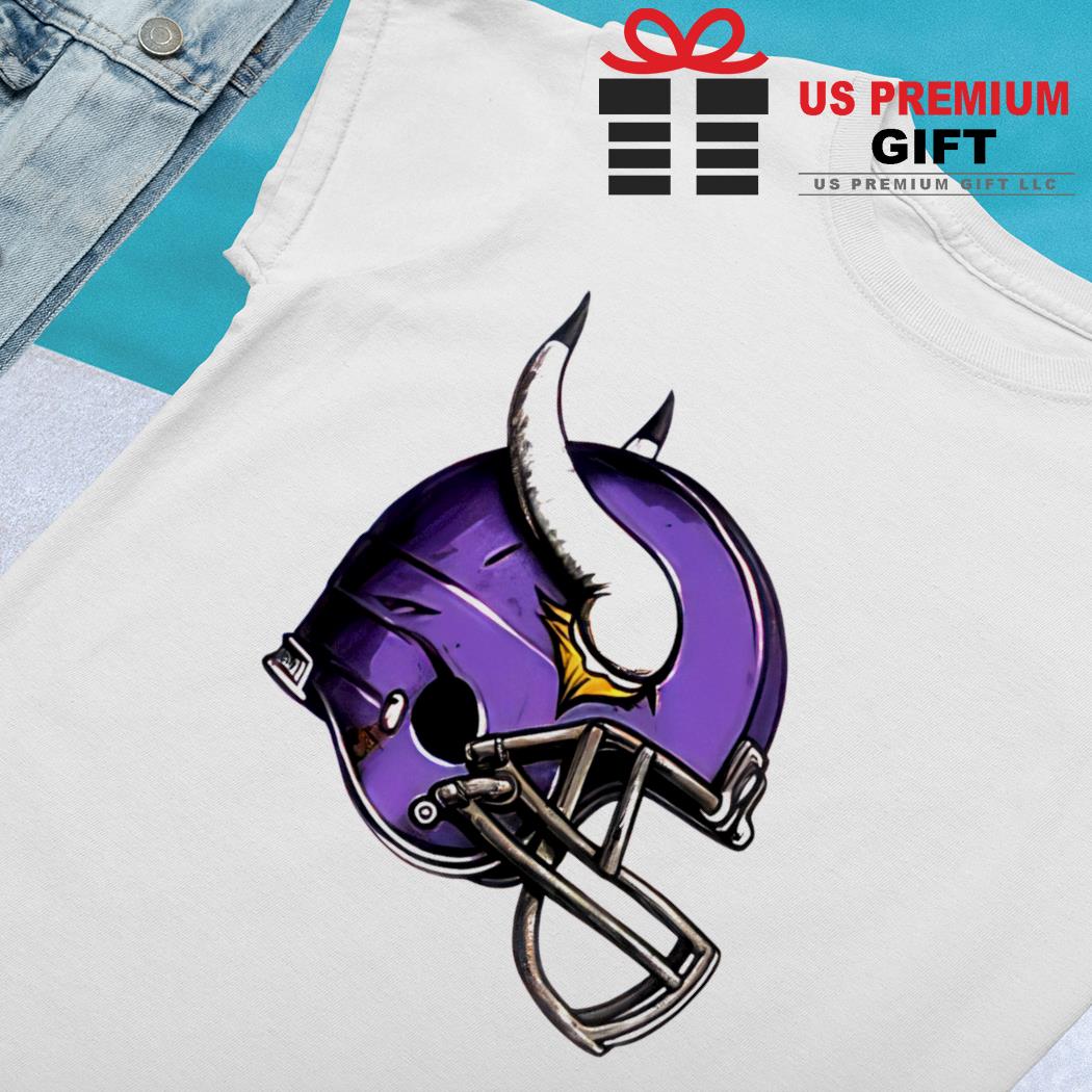 Youth Purple Minnesota Vikings Helmet T-Shirt