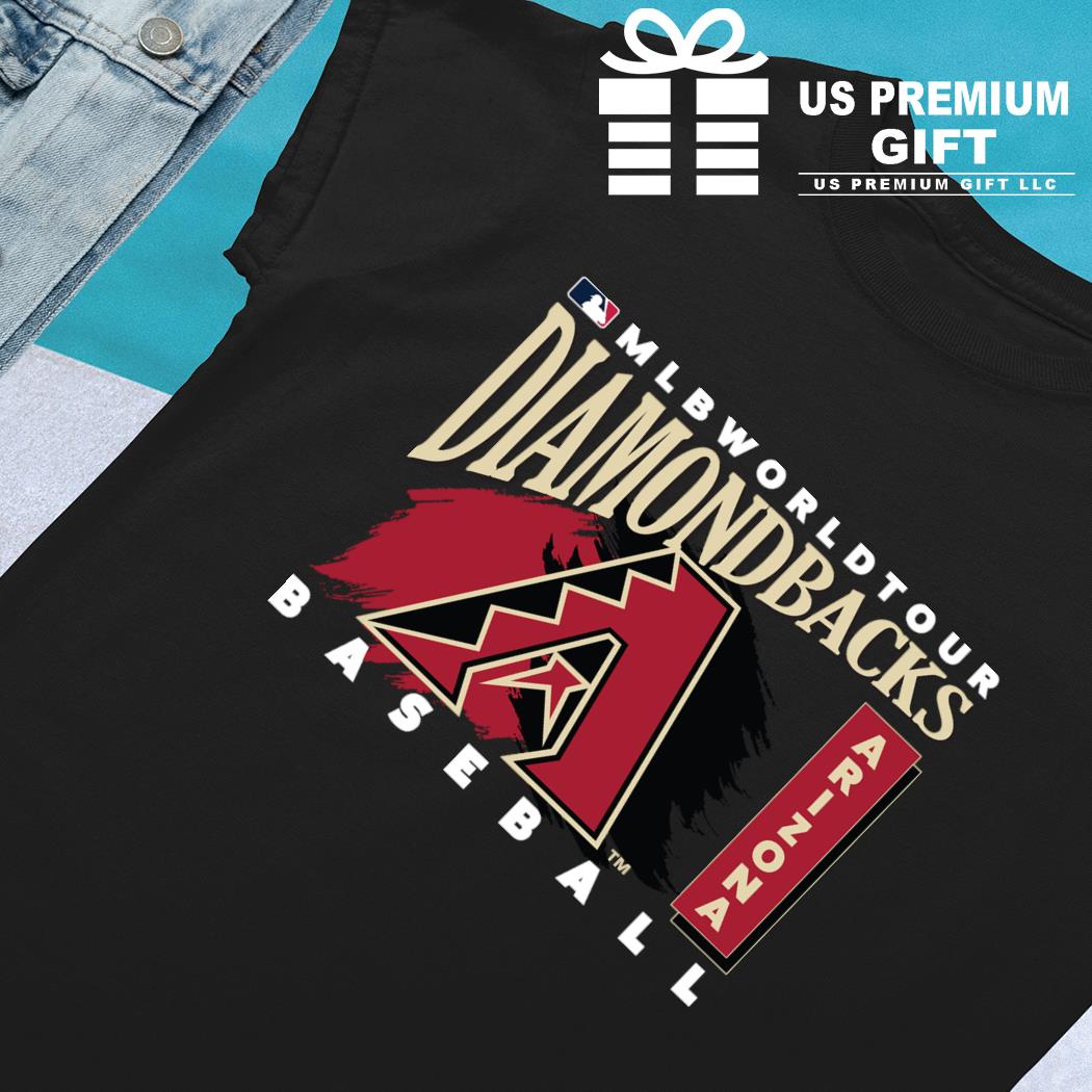 Arizona Diamondbacks Baseball Flag Tee Shirt 6M / Black