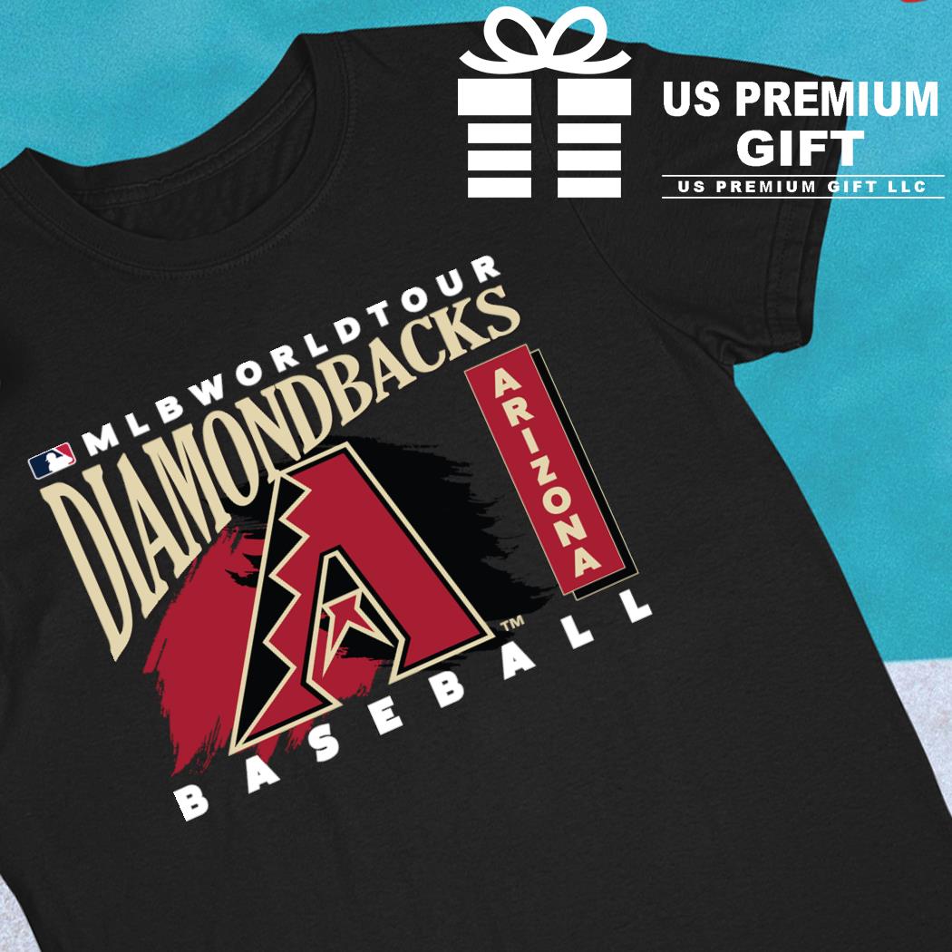 MLB World Tour Arizona Diamondbacks baseball logo 2023 shirt