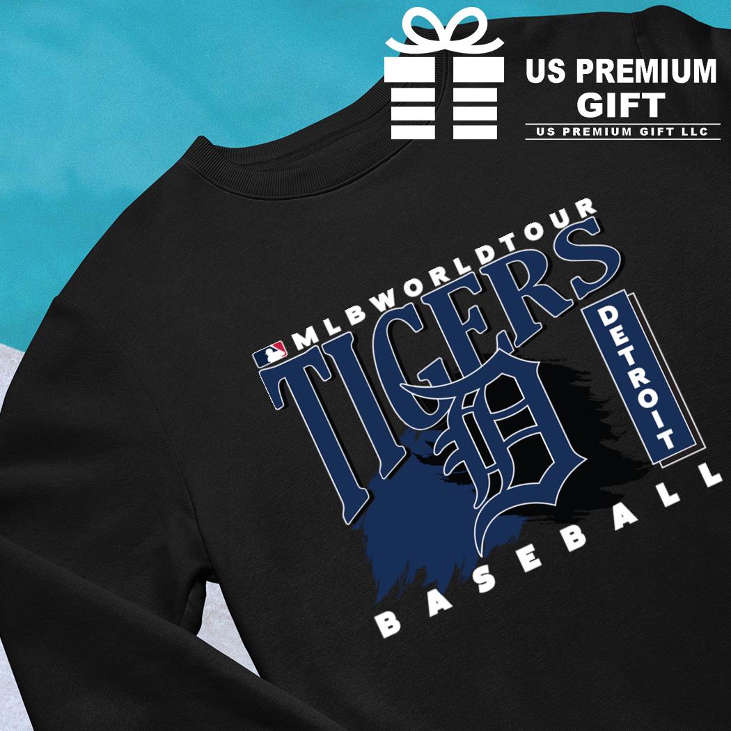 MLB World Tour Detroit Tigers baseball logo 2023 shirt, hoodie, sweater,  long sleeve and tank top
