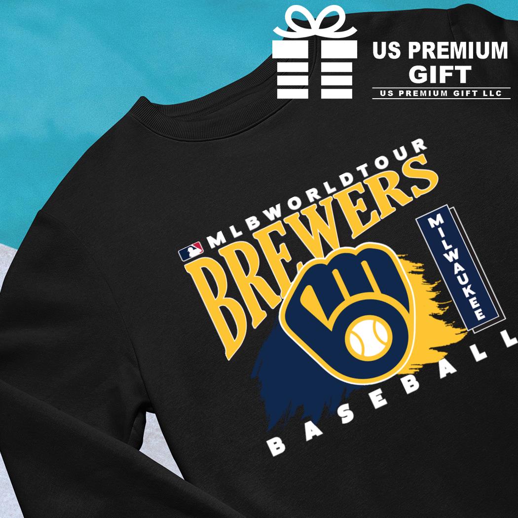 Mlb World Tour Milwaukee Brewers Baseball Logo 2023 Shirt