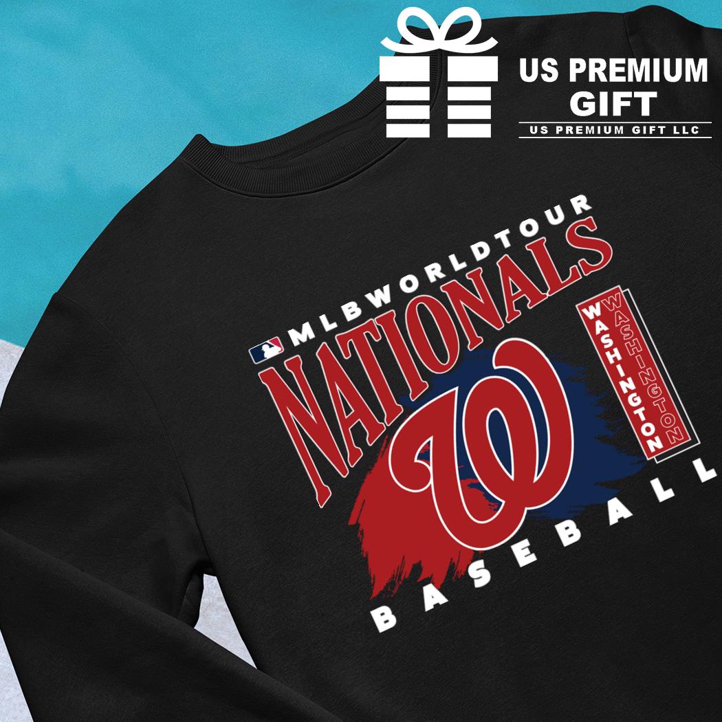 MLB World Tour Washington Nationals baseball logo 2023 shirt