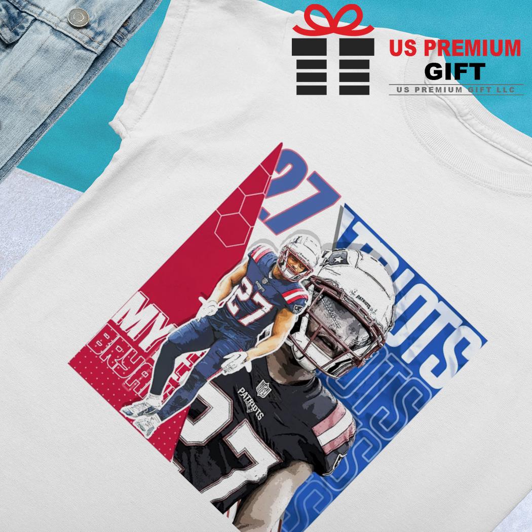 Myles Bryant 27 New England Patriots football poster 2023 shirt, hoodie,  sweater, long sleeve and tank top