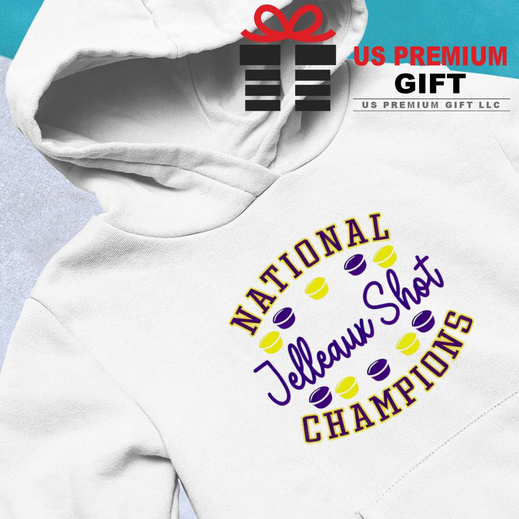 Jelleaux shot national champions shirt, hoodie, sweater, long