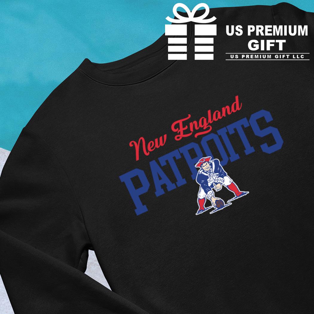 ne patriots crew neck sweatshirt