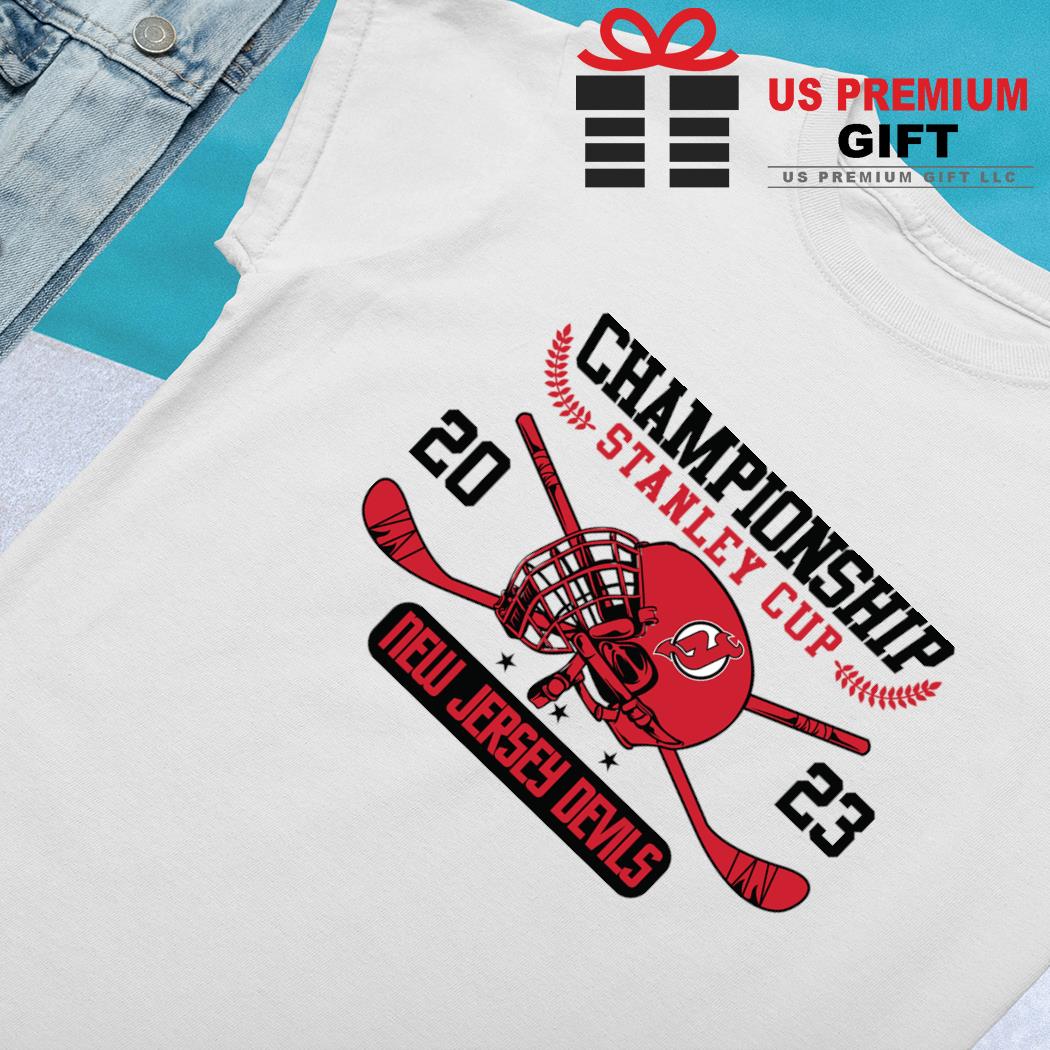 Jersey Devils Hockey Men/Unisex T-Shirt, White / M