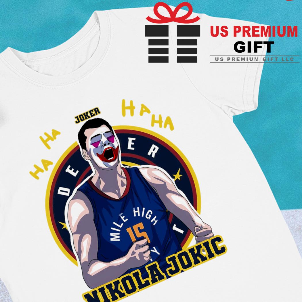 Nikola Jokic The Joker Shirt, Nuggets Basketball - Ink In Action