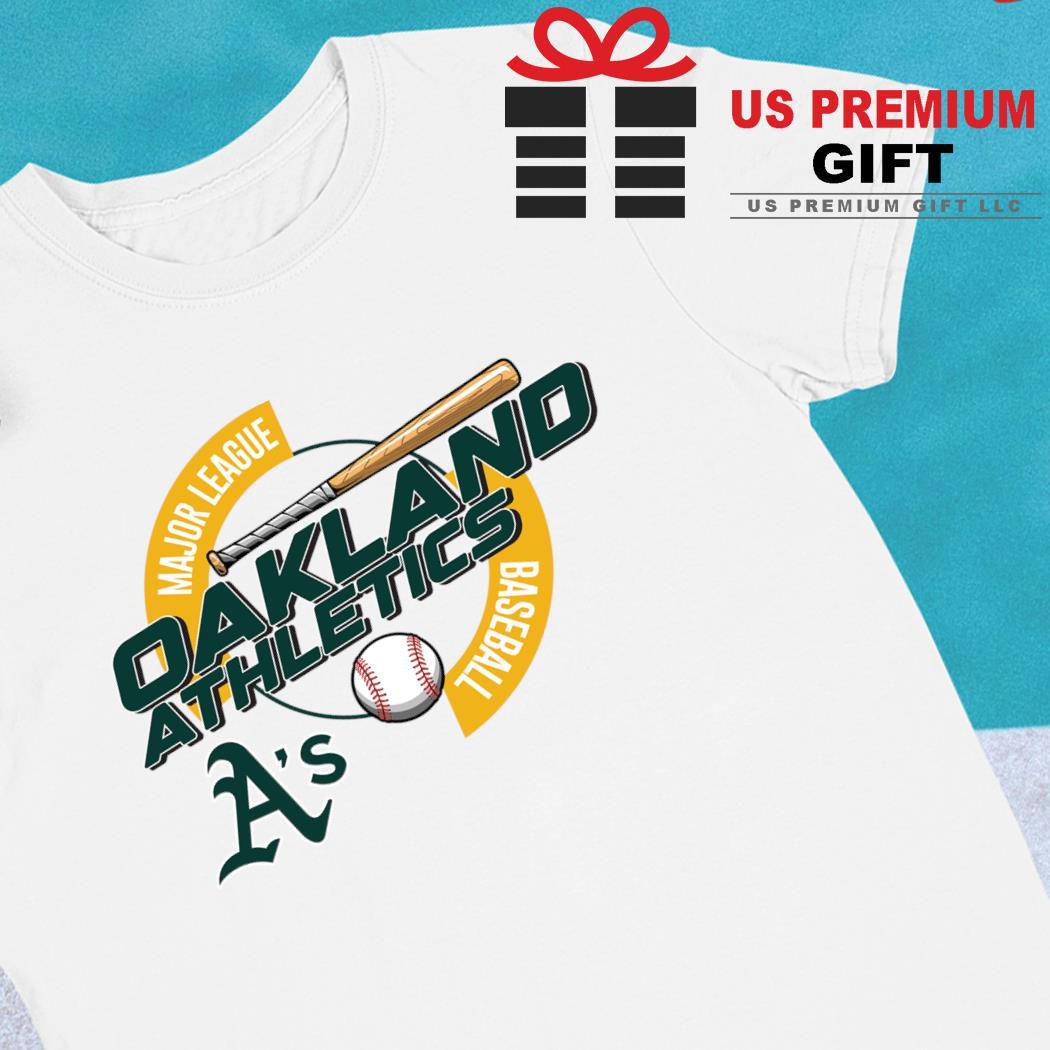 Oakland Athletics Stitches Team Logo Jersey - Green/Gold