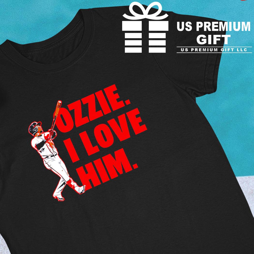 Ozzie Albies Atlanta Braves baseball I love him 2023 T-shirt