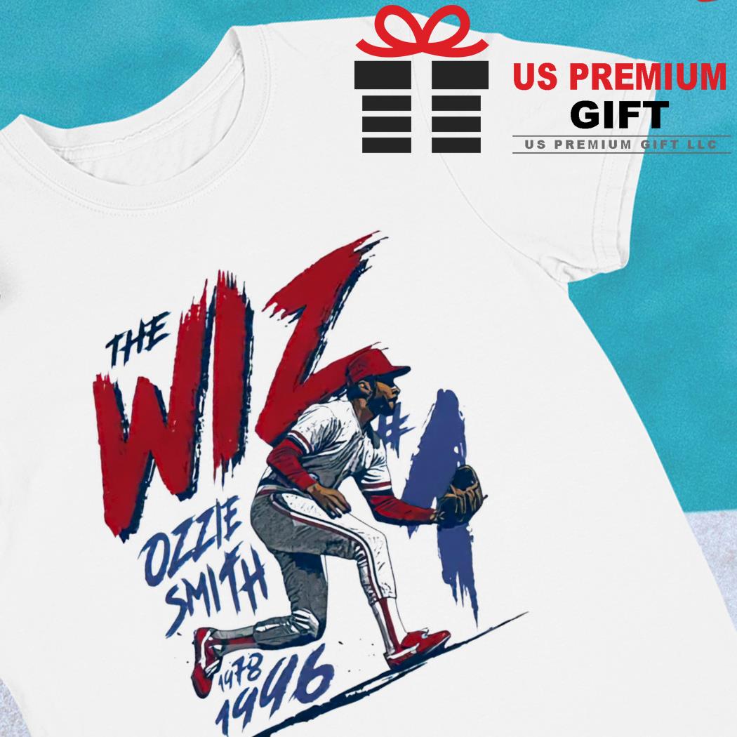 Ozzie Smith St. Louis Cardinals baseball the wiz 1978-1996 funny shirt,  hoodie, sweater, long sleeve and tank top