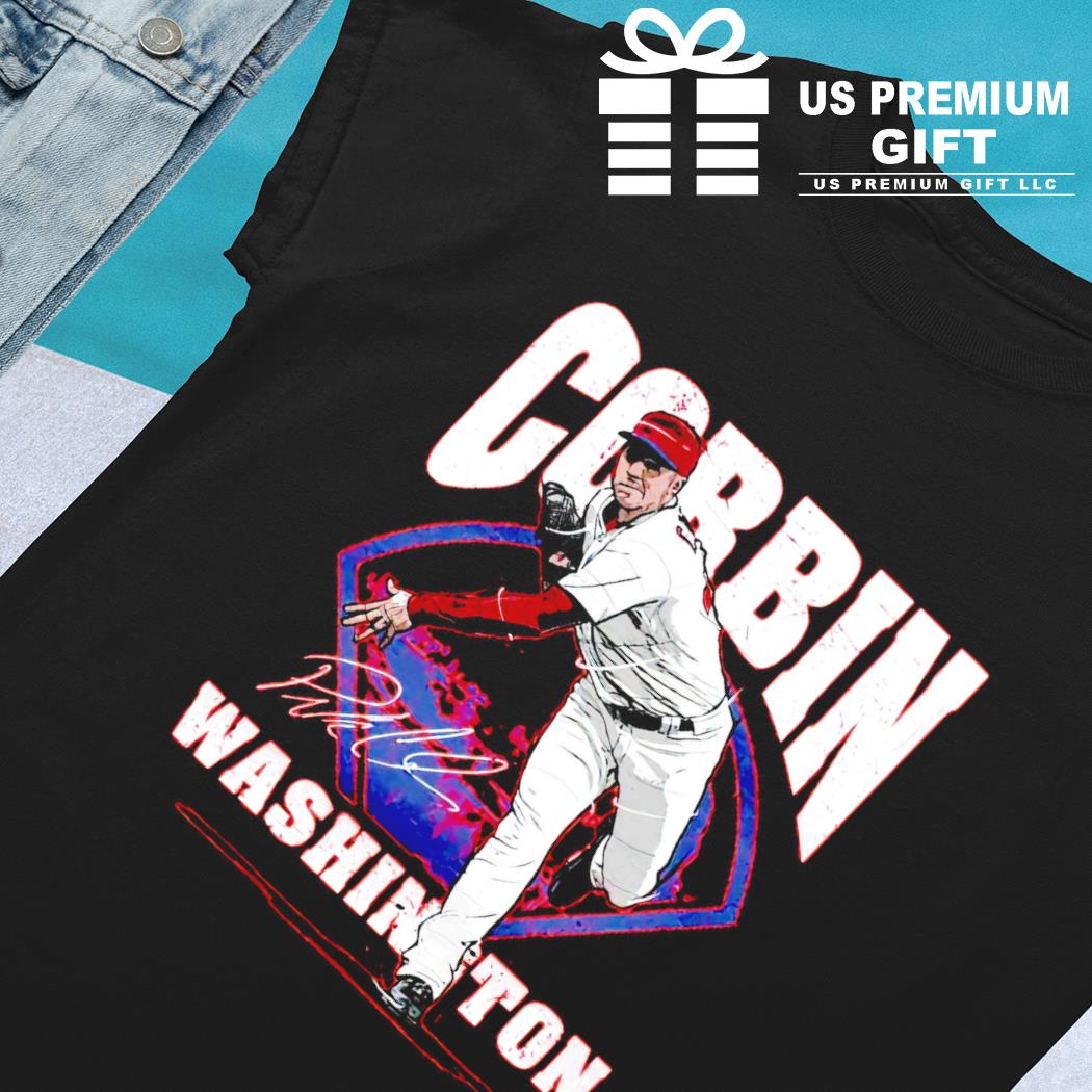 Patrick Corbin Baseball Tee Shirt, Washington Baseball Men's Baseball T- Shirt