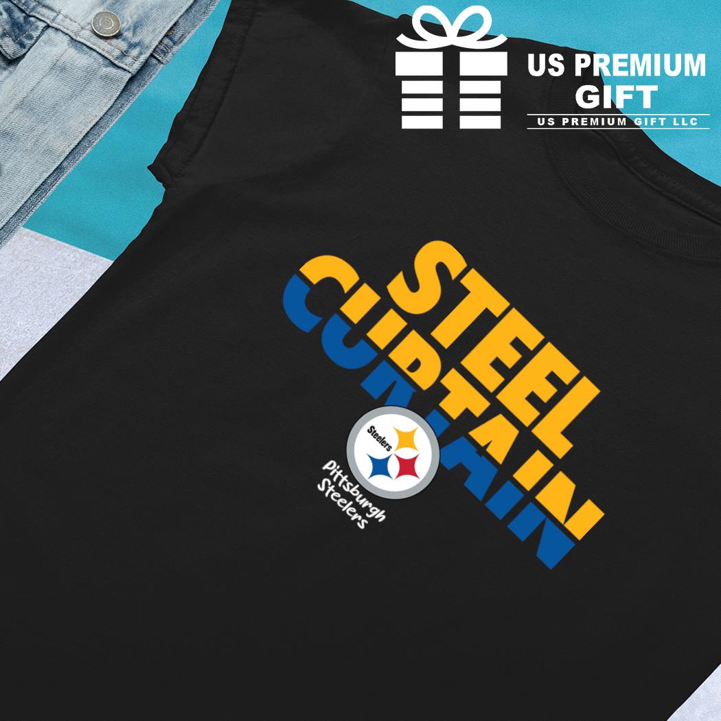 Pittsburgh Steelers NFL Team Apparel Shattered Logo Shirt