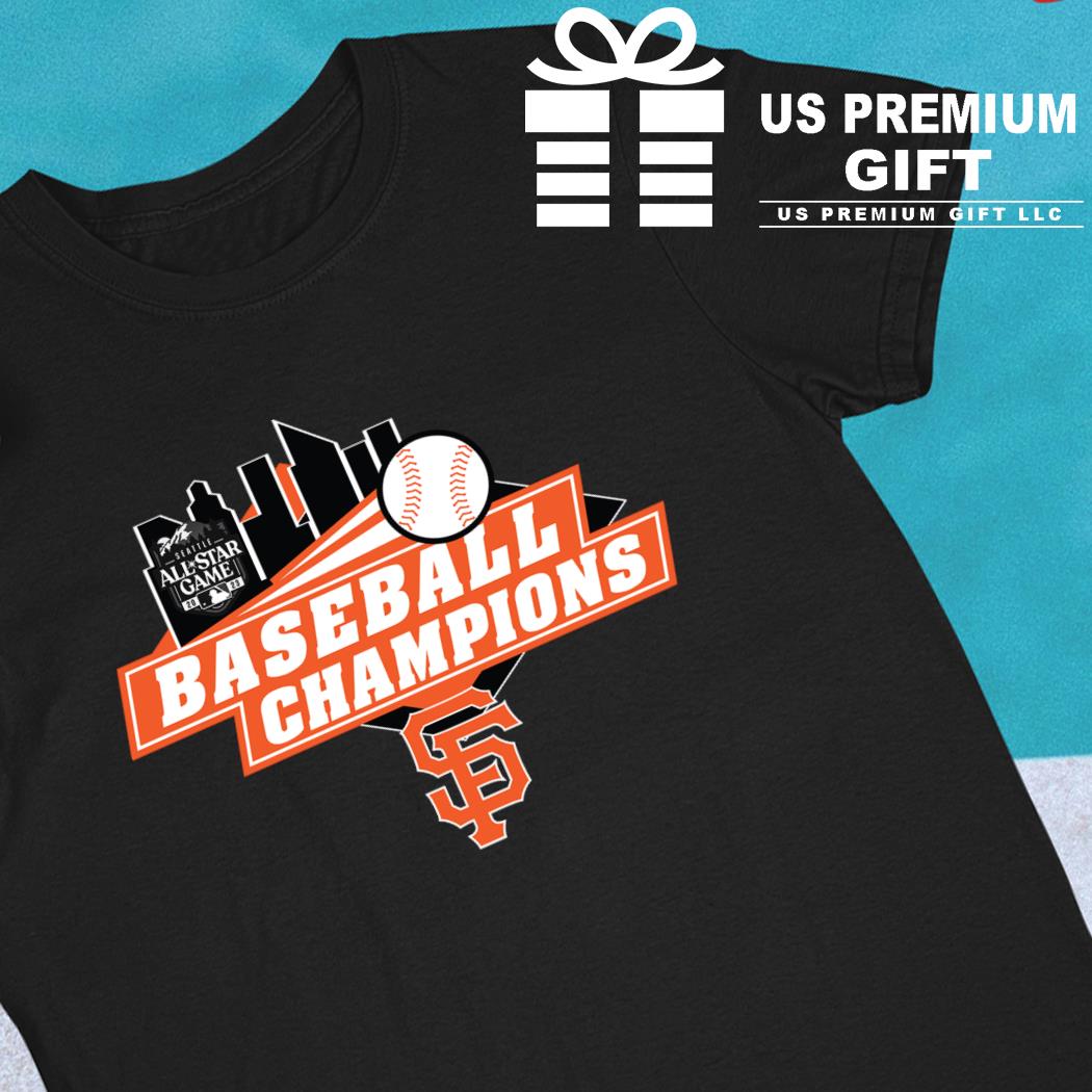 San Francisco Giants baseball Champions Seattle all star game 2023 logo  shirt, hoodie, sweater, long sleeve and tank top