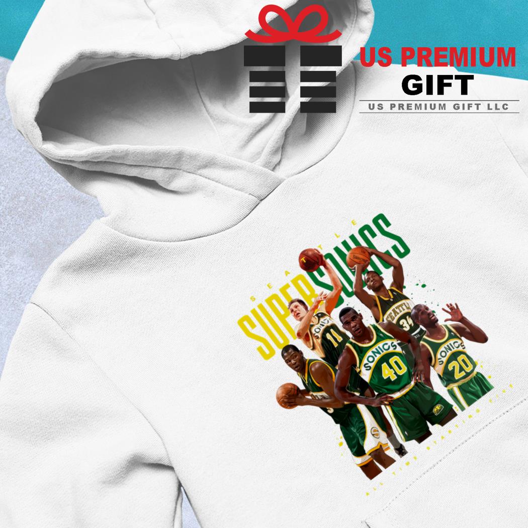Seattle Supersonics Black s Logo Premium T-shirt, hoodie, sweater, long  sleeve and tank top