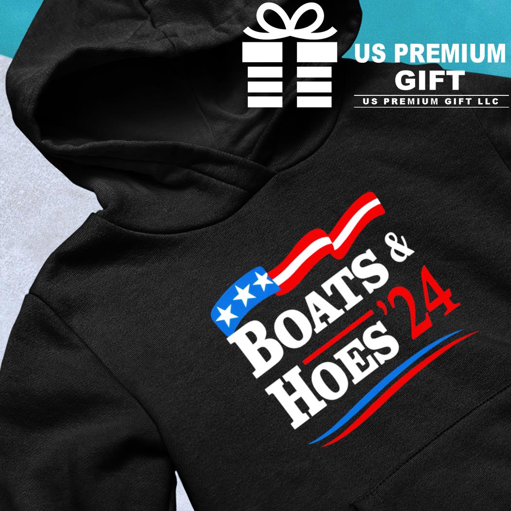 Boats and Hoes Sweatshirt Hoodie Long Sleeve Shirt Unisex 