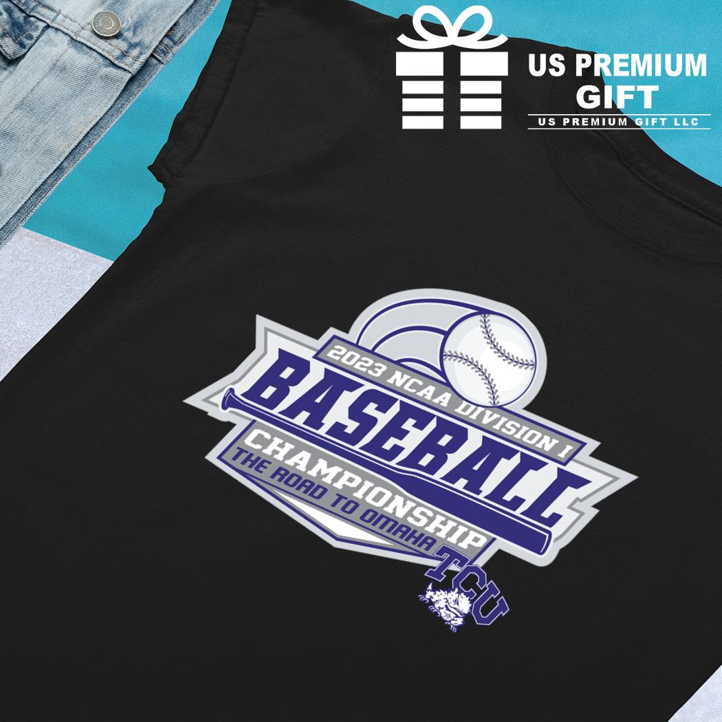 TCU Horned Frogs NCAA Division I Baseball Championship The Road To Omaha  2023 Shirt, hoodie, sweater, long sleeve and tank top