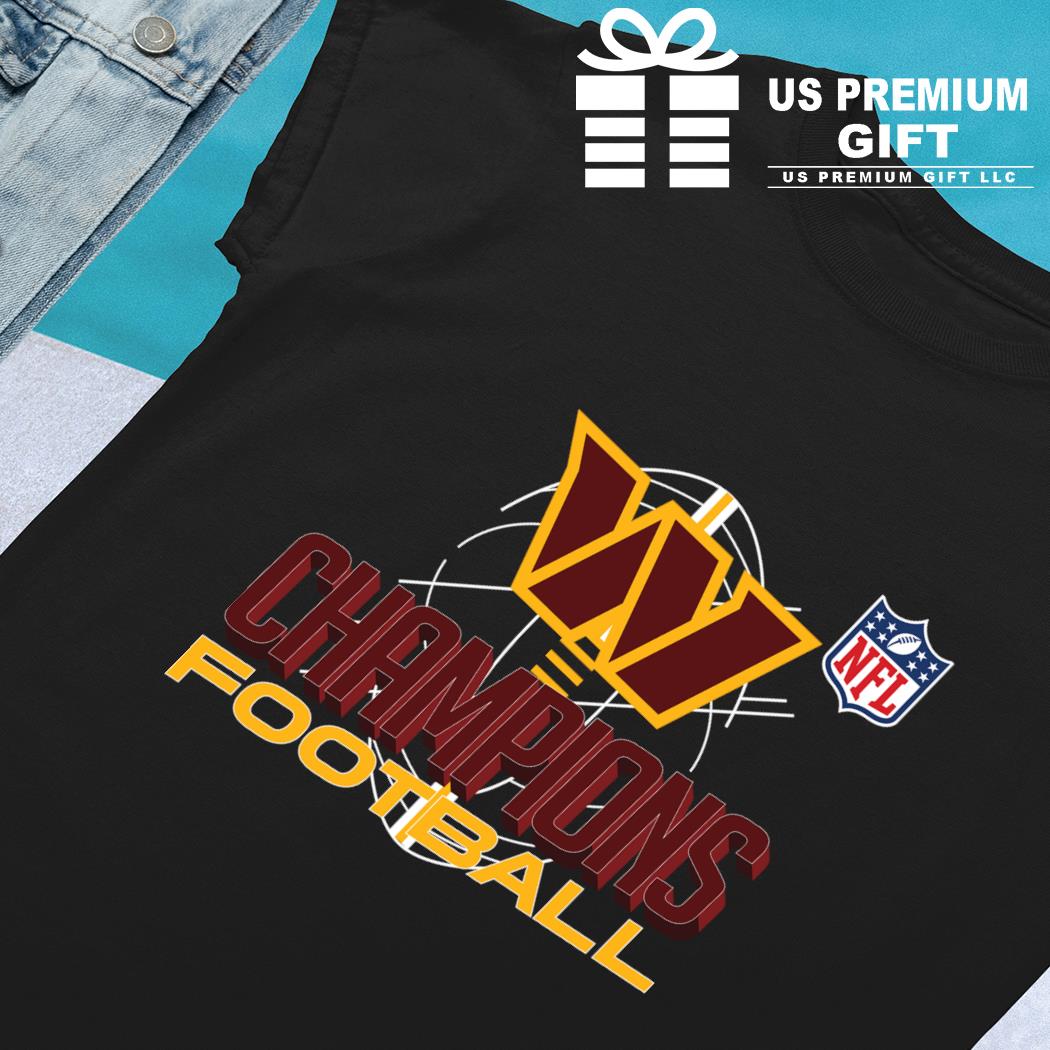 Washington Commanders NFL Champions football logo T-shirt, hoodie, sweater,  long sleeve and tank top