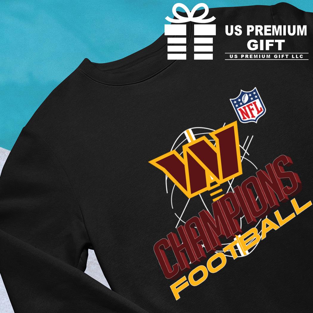 Washington Commanders NFL Champions football logo T-shirt, hoodie, sweater,  long sleeve and tank top