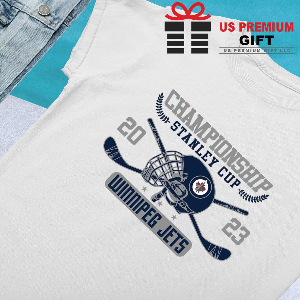 Winnipeg Jets Ice Hockey 2023 Championship Stanley Cup Logo T