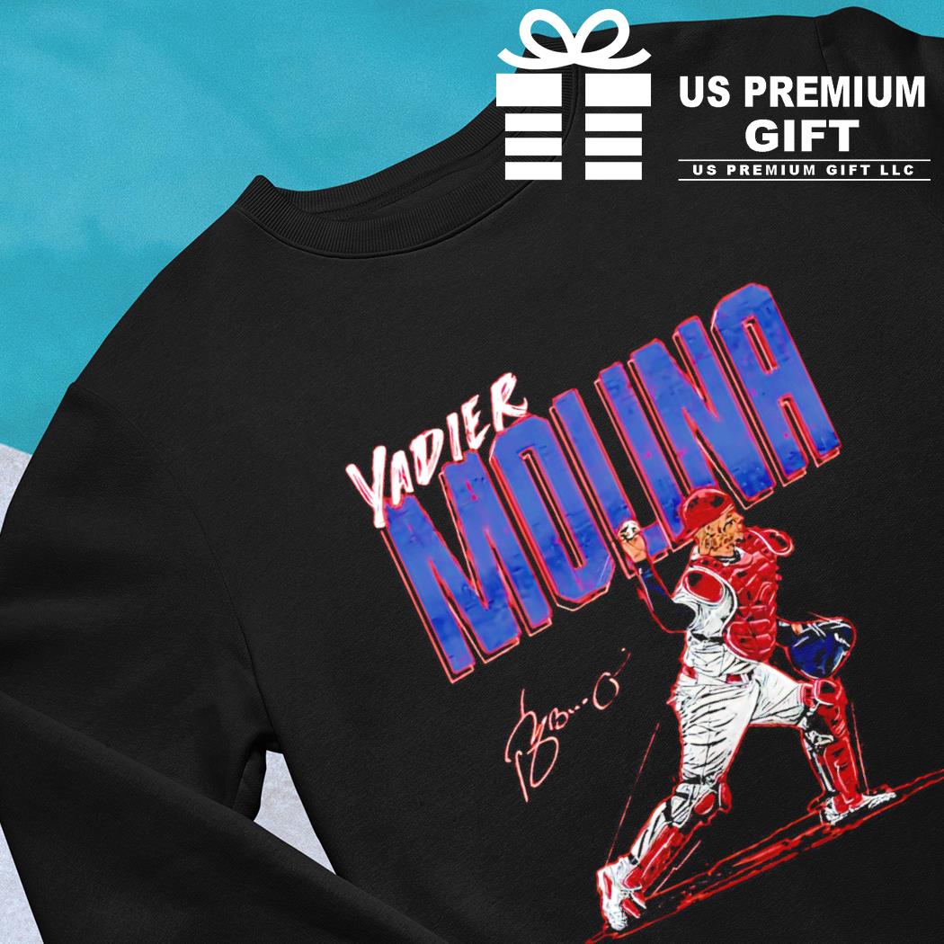 Yadier Molina St Louis Cardinals Signature Shirt - High-Quality