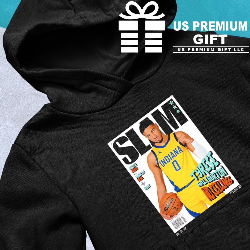 Adult Indiana Pacers Tyrese Haliburton SLAM Cover shirt, hoodie, sweater,  long sleeve and tank top