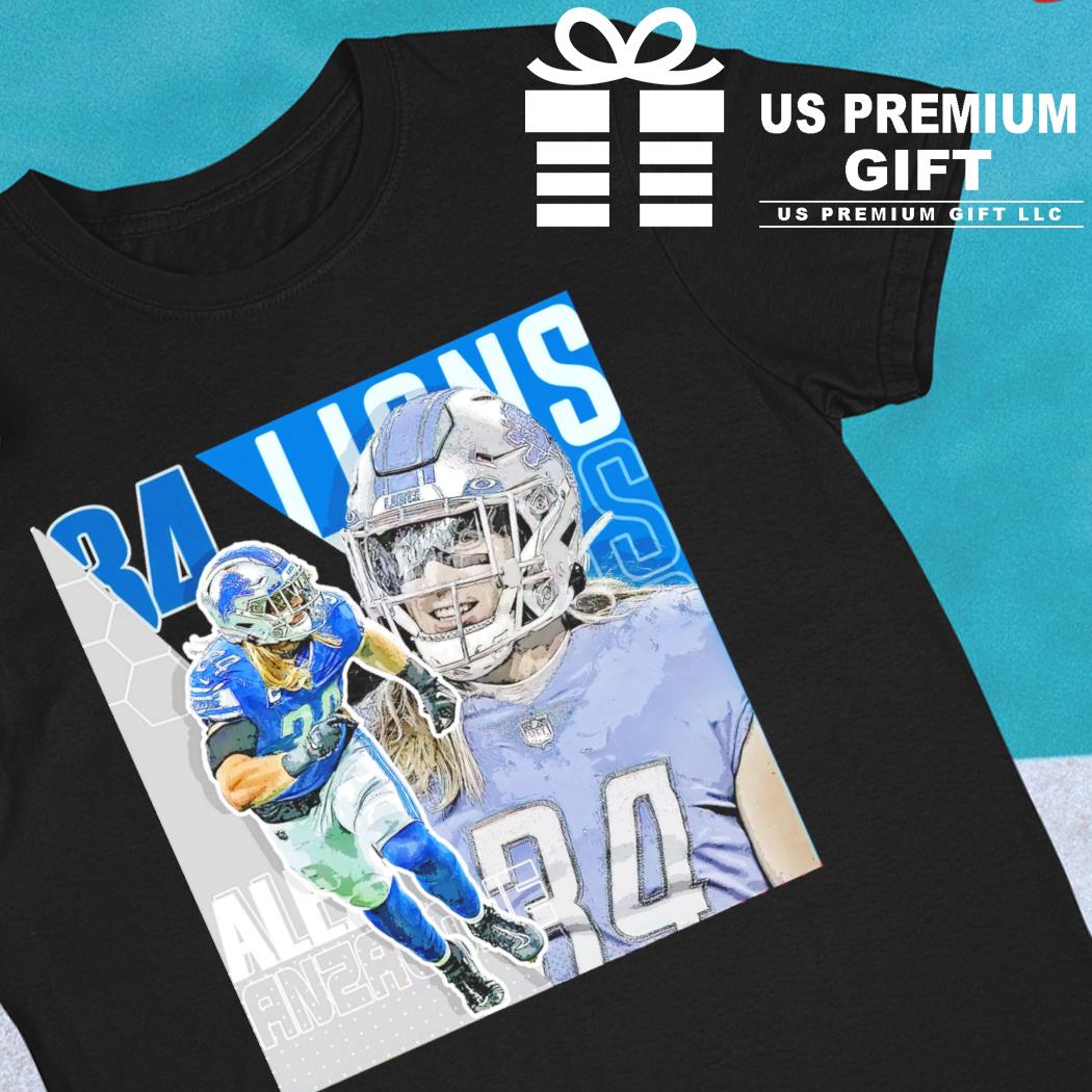 Outerstuff Detroit Lions #97 Hutchinson Child Performance T-Shirt by Vintage Detroit Collection