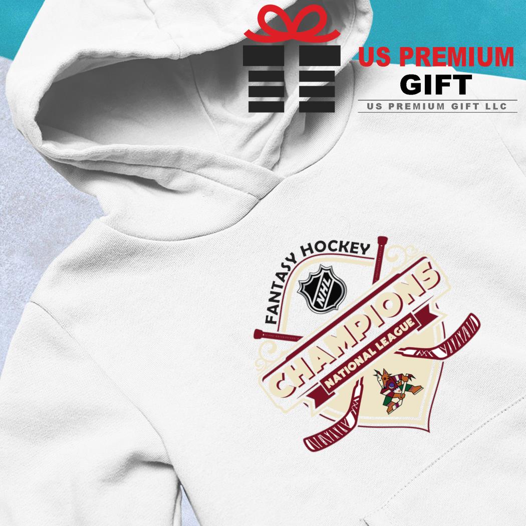 Arizona Coyotes ice hockey Fantasy hockey NHL Champions national league  logo 2023 T-shirt, hoodie, sweater, long sleeve and tank top