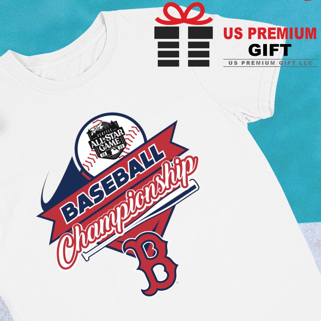 Baseball Champion Boston Red Sox All Star Game logo T-shirt