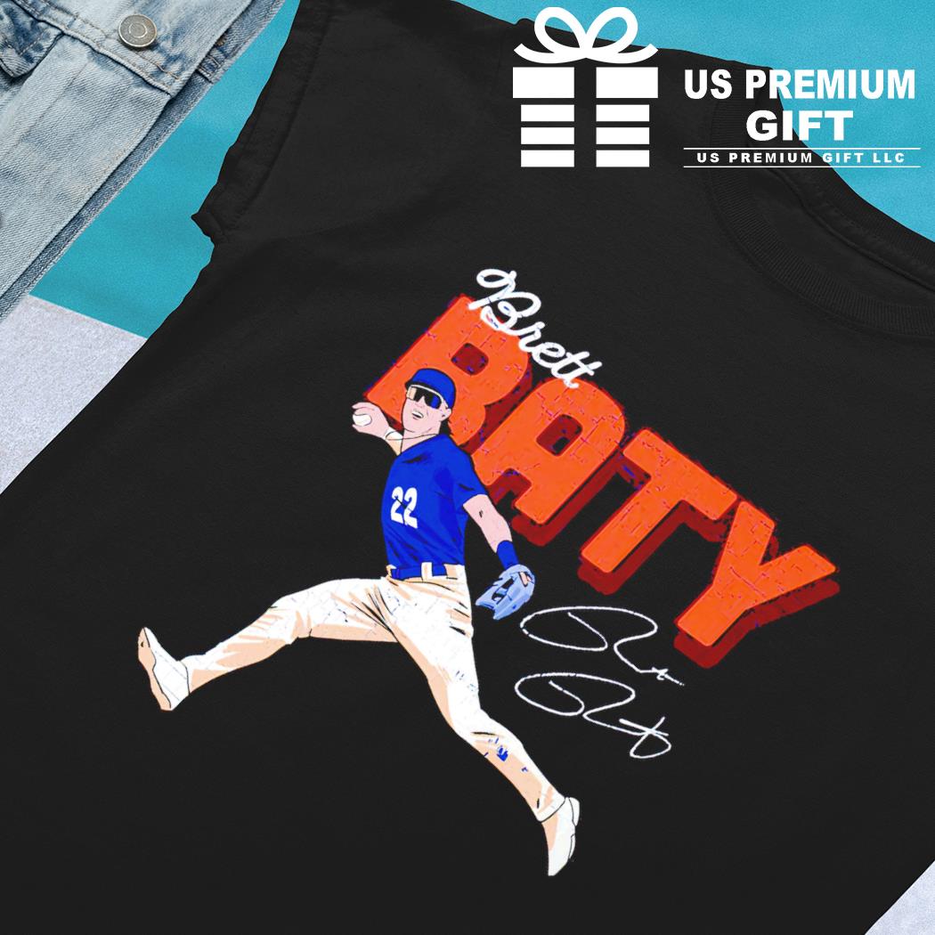 Brett Baty 22 New York Mets baseball signature 2023 Vintage shirt, hoodie,  sweater, long sleeve and tank top