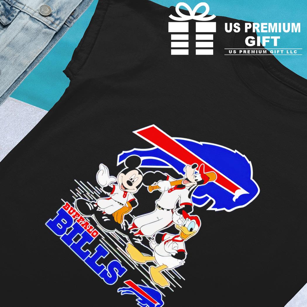 Mickey Mouse Cartoon Characters Buffalo Bills Baseball 2023 Shirt