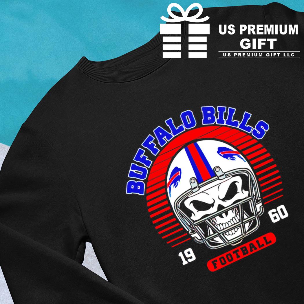 Buffalo Bills football 1960 skull helmet logo shirt, hoodie, sweater, long  sleeve and tank top