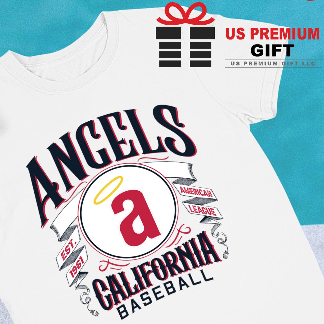 California Angels baseball est. 1961 American league logo shirt, hoodie,  sweater, long sleeve and tank top
