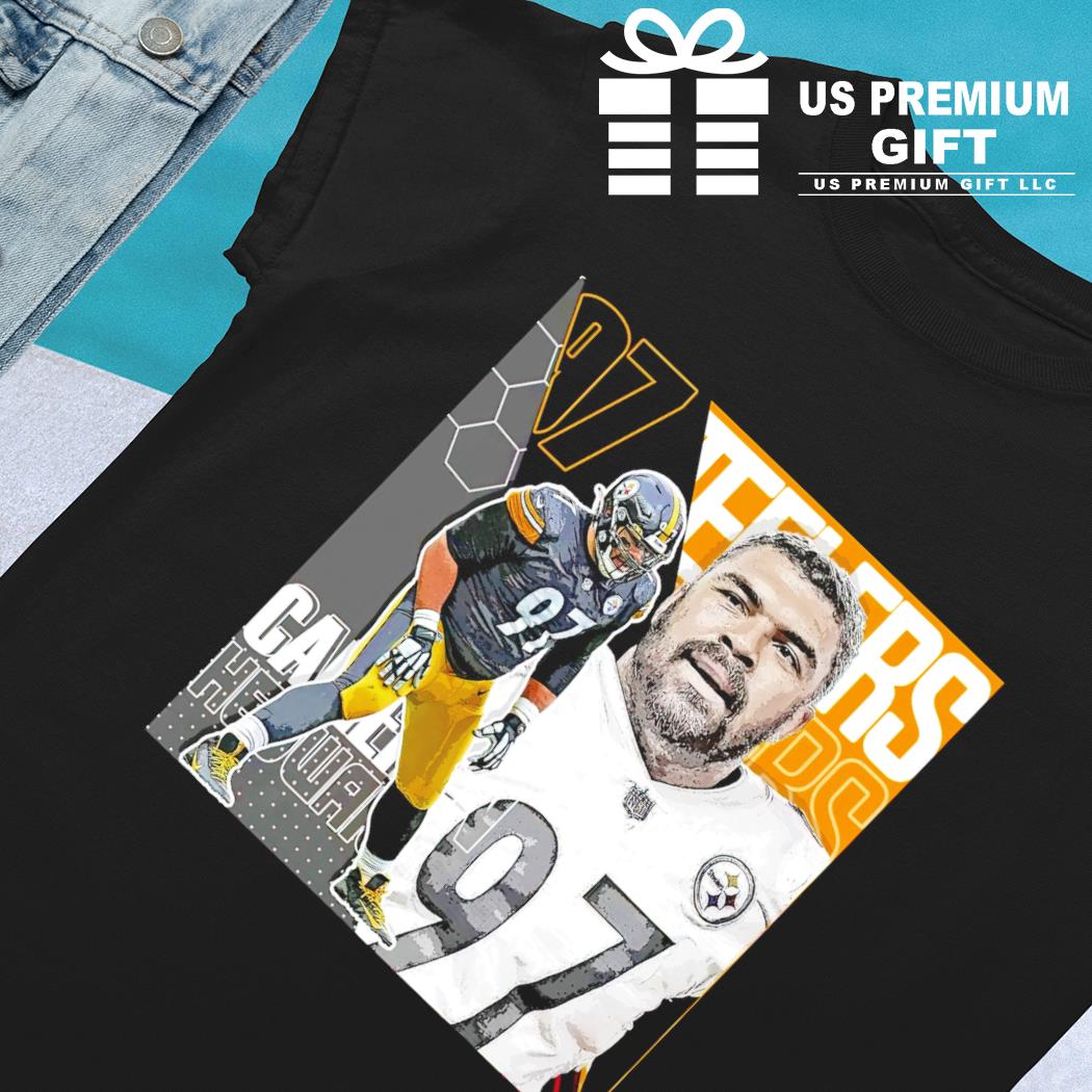 Cameron Heyward Shirt, Pittsburgh Football Men's Cotton T-Shirt