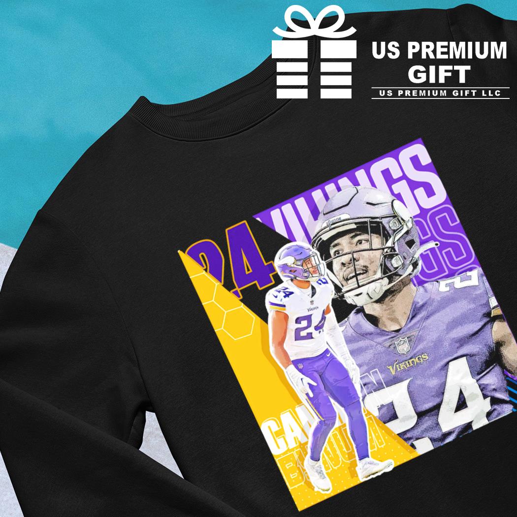 Camryn Bynum 24 Minnesota Vikings football player poster shirt