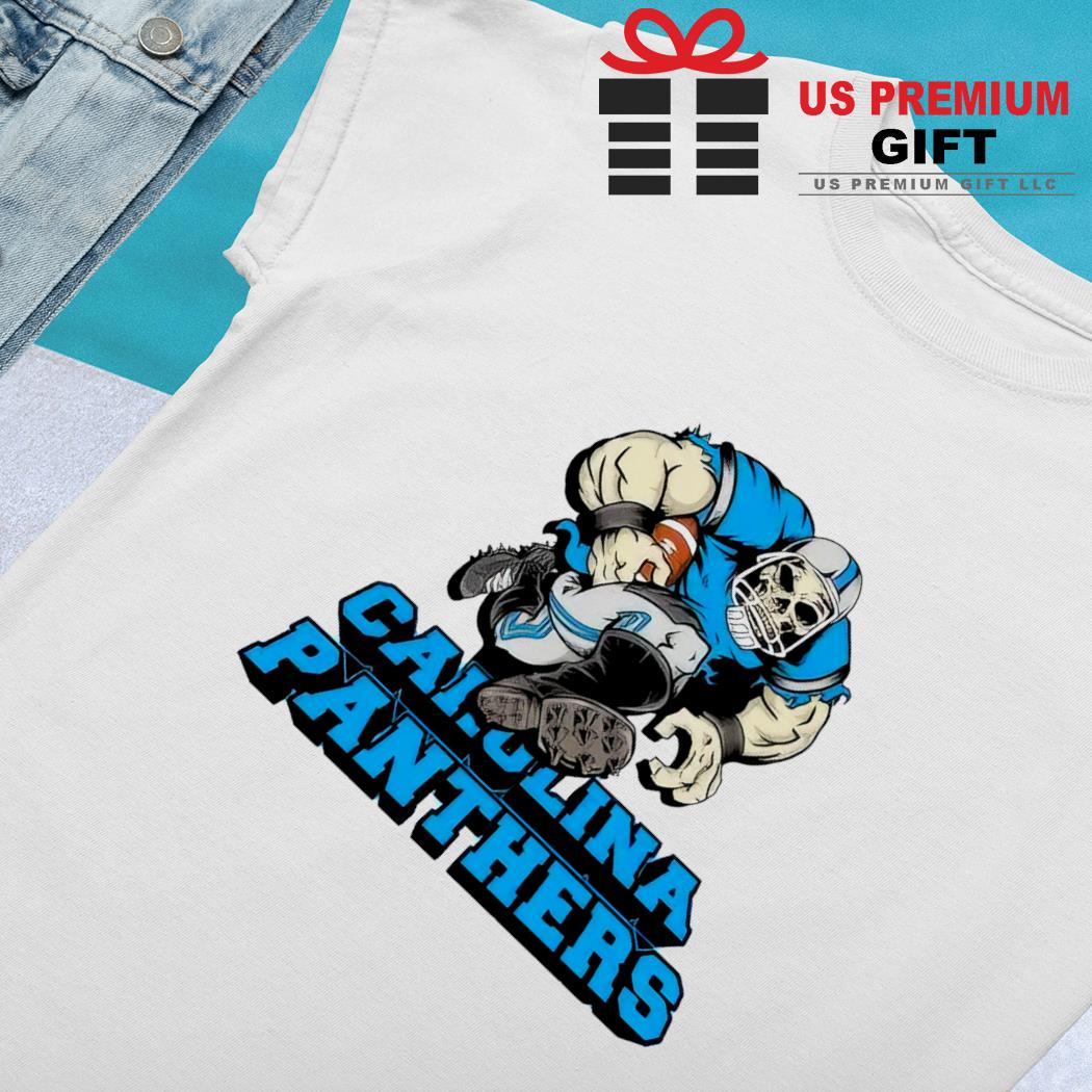 Carolina Panthers football Troll Zombie player cartoon shirt