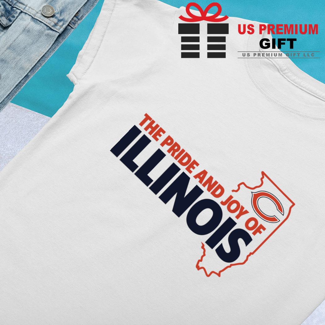 Chicago Bears the pride and joy of illnois logo shirt, hoodie, sweater,  long sleeve and tank top