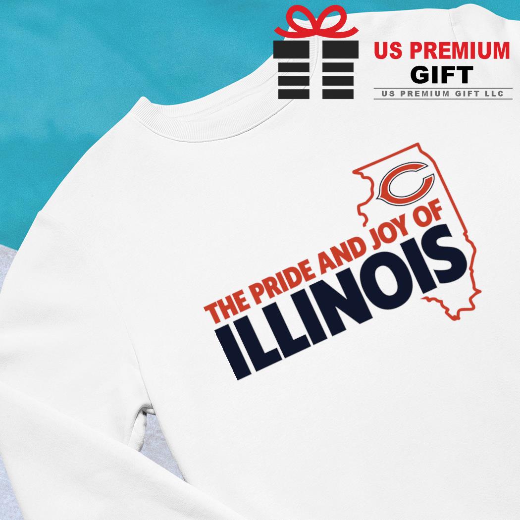 Chicago Bears the pride and joy of illnois logo shirt, hoodie, sweater,  long sleeve and tank top