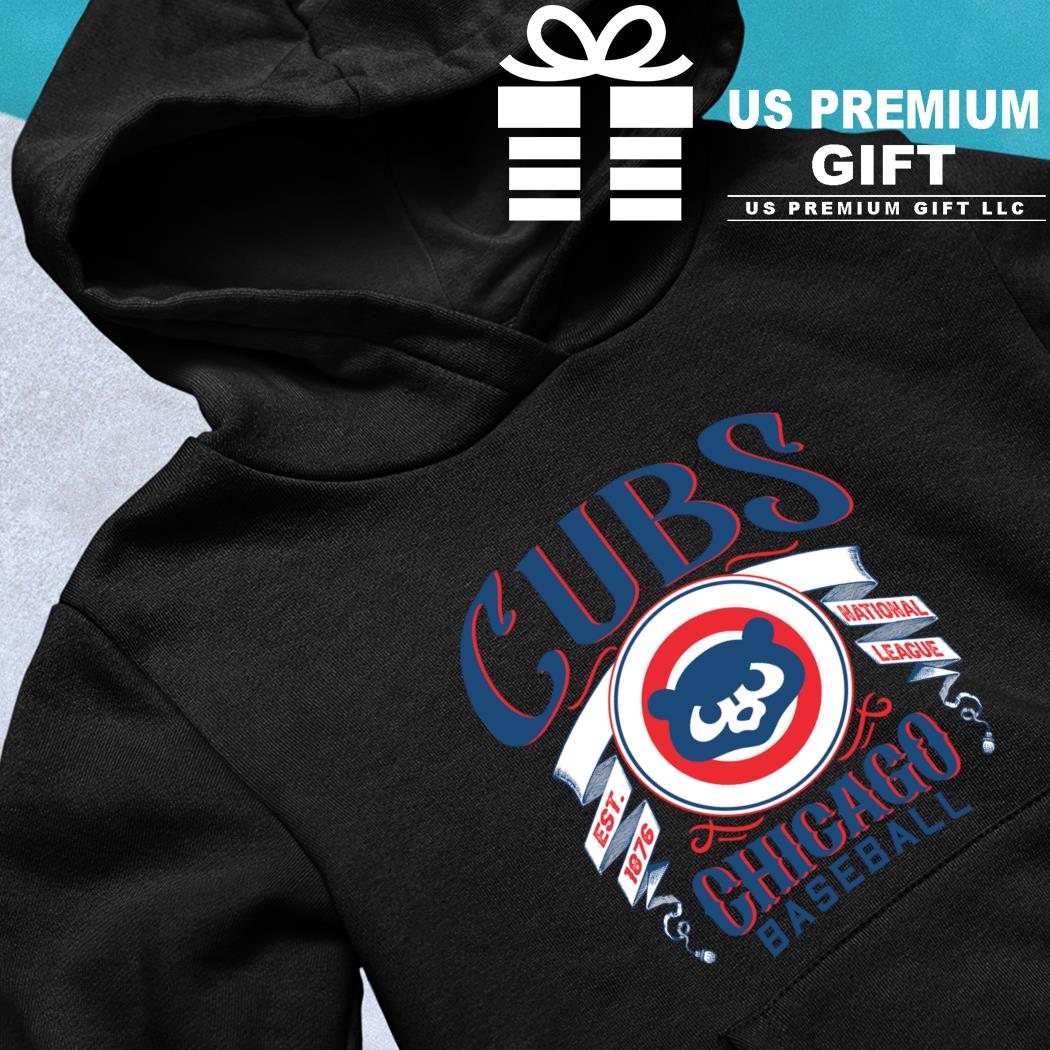 Chicago Cubs baseball est. 1876 national league logo shirt, hoodie,  sweater, long sleeve and tank top