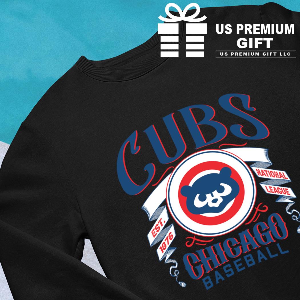 Chicago Cubs baseball est. 1876 national league logo shirt, hoodie,  sweater, long sleeve and tank top