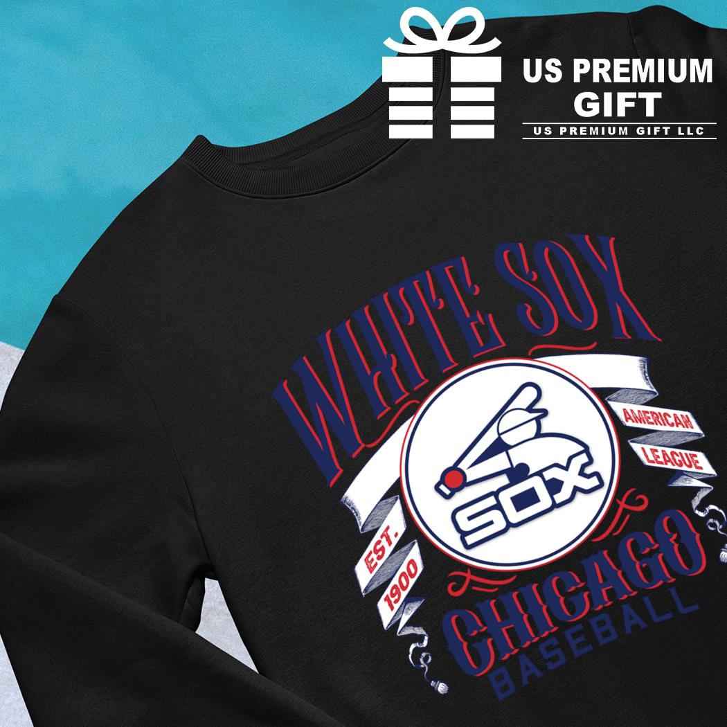 MLB Team Apparel Youth Chicago White Sox Navy Cooperstown Pullover Hoodie