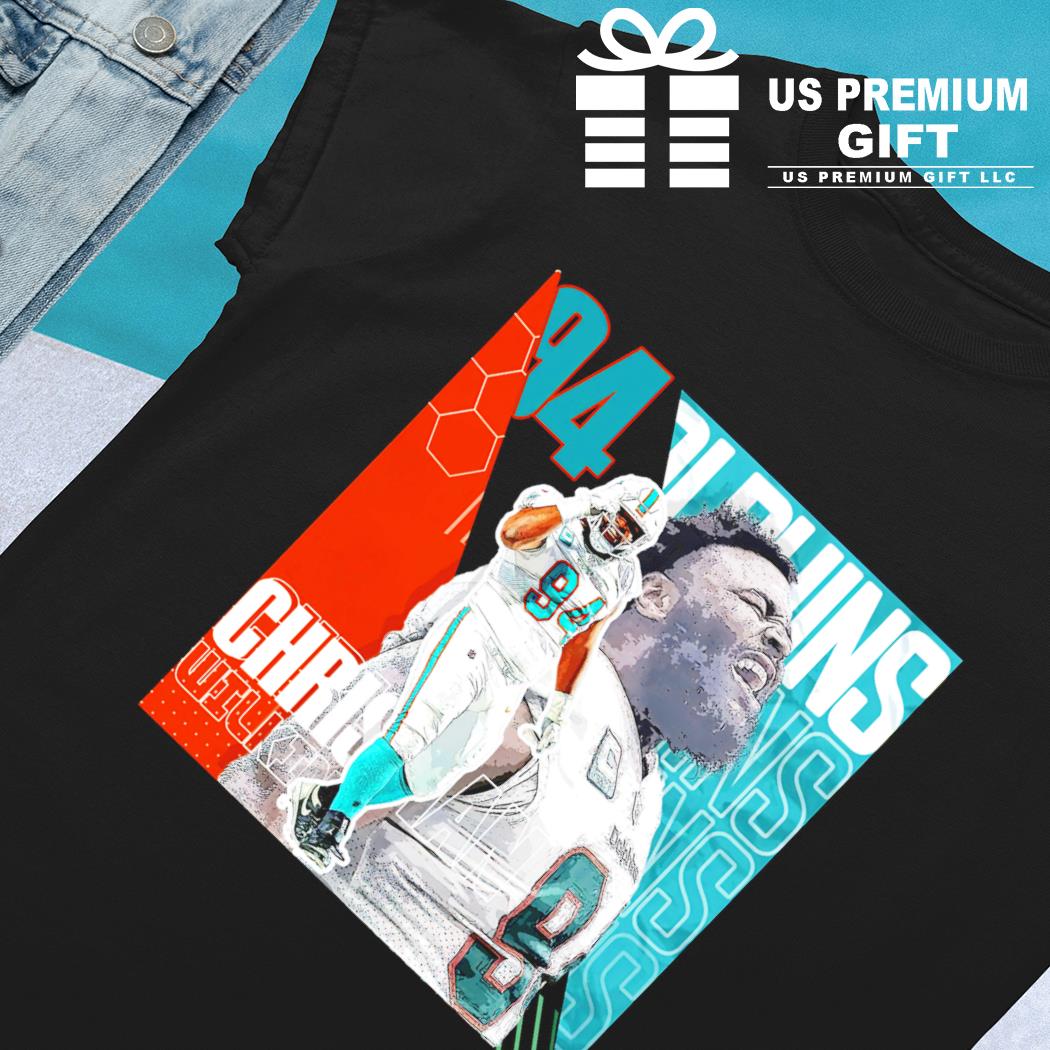 Christian Wilkins 94 Miami Dolphins football player pose poster gift shirt,  hoodie, sweater, long sleeve and tank top