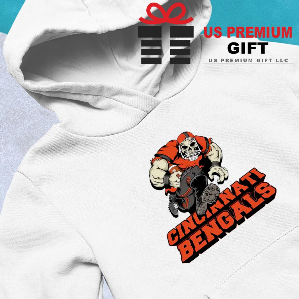 Cincinnati Bengals football Troll Zombie player cartoon shirt, hoodie,  sweater, long sleeve and tank top