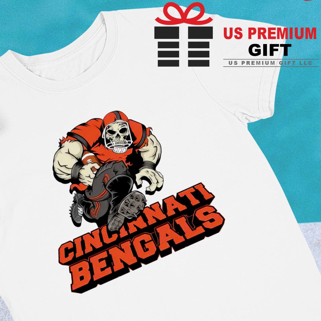 Cincinnati Bengals football Troll Zombie player cartoon shirt, hoodie,  sweater, long sleeve and tank top